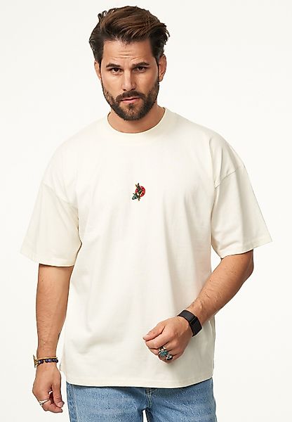 SOULSTAR T-Shirt mit Stickerei Herren Oversize-Fit günstig online kaufen
