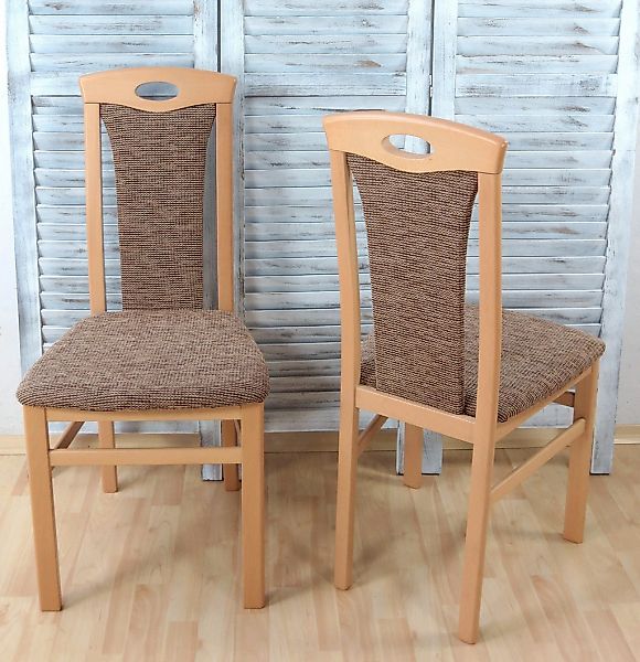 Home affaire 4-Fußstuhl "Kasia" (Set) 2 Stk. Struktur günstig online kaufen