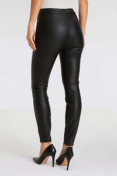 BOSS ORANGE Leggings "Taslimah Premium Damenmode" mit seitlichem Reißversch günstig online kaufen