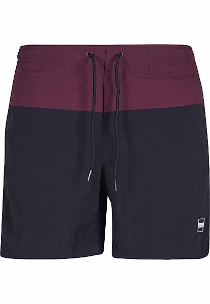 URBAN CLASSICS Badeshorts "Urban Classics Herren Block Swim Shorts" günstig online kaufen