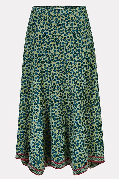 Himalaya Clothing A-Linien-Rock Damen mit stilvollem Tropfenmuster - Strick günstig online kaufen