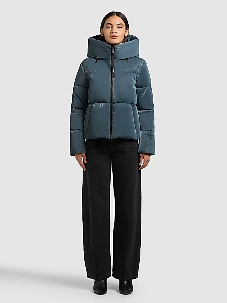 khujo Steppjacke "AUDREY SHINY" mit Kapuze günstig online kaufen