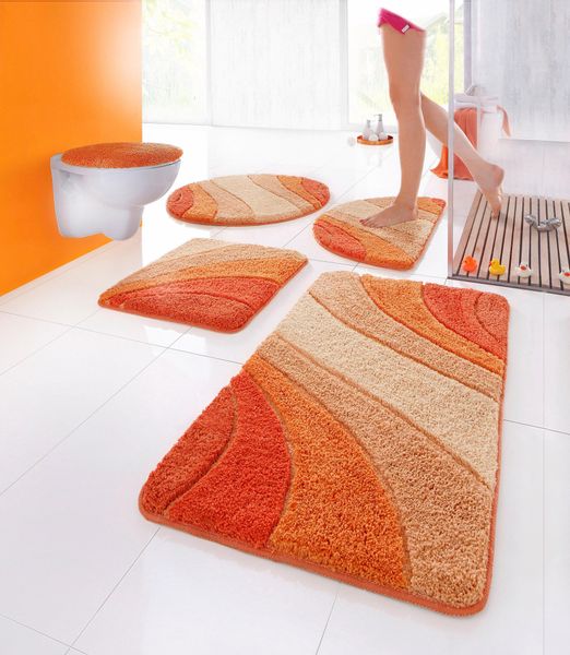 my home Badematte "Josie, Badvorleger, Badezimmer Teppich" Höhe 20 mm rutsc günstig online kaufen