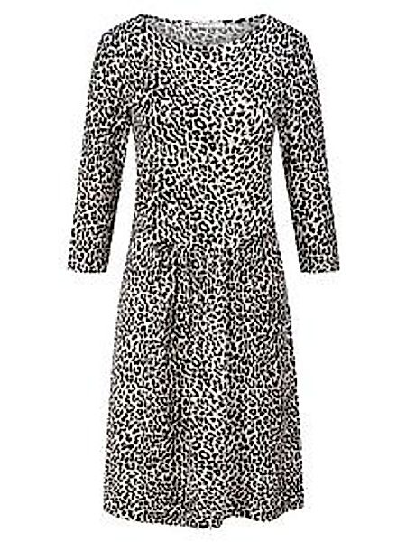 Jersey-Kleid Rundhals-Ausschnitt Peter Hahn weiss günstig online kaufen