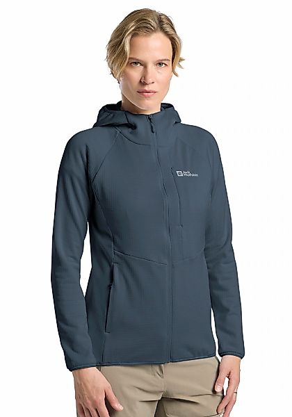 Jack Wolfskin Fleecejacke "KOLBENBERG HOODED FZ W", mit Kapuze günstig online kaufen