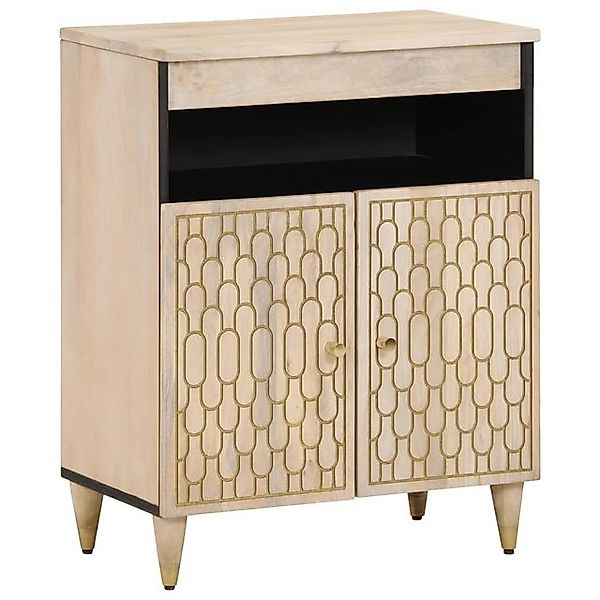 vidaXL Beistellschrank Beistellschrank 60x33x75 cm Massivholz (1-St) günstig online kaufen
