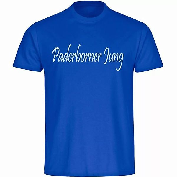 multifanshop T-Shirt Herren Paderborn - Paderborner Jung - Männer günstig online kaufen