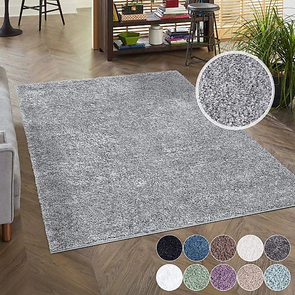Carpet City Hochflor-Teppich "City Shaggy" rechteckig 30 mm Höhe Auch als L günstig online kaufen
