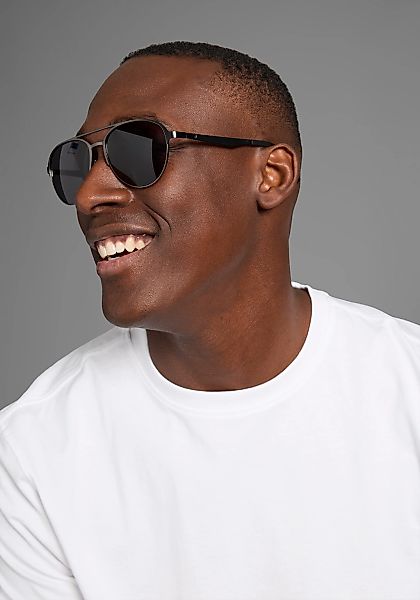 DELMAO Sonnenbrille, im neuen Piloten-Look mit matt-grauem Rahmen - NEW günstig online kaufen