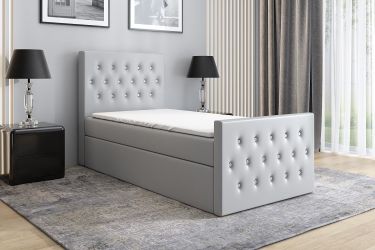 A&J MöbelLand GmbH Boxspringbett Einzelbett LILI günstig online kaufen