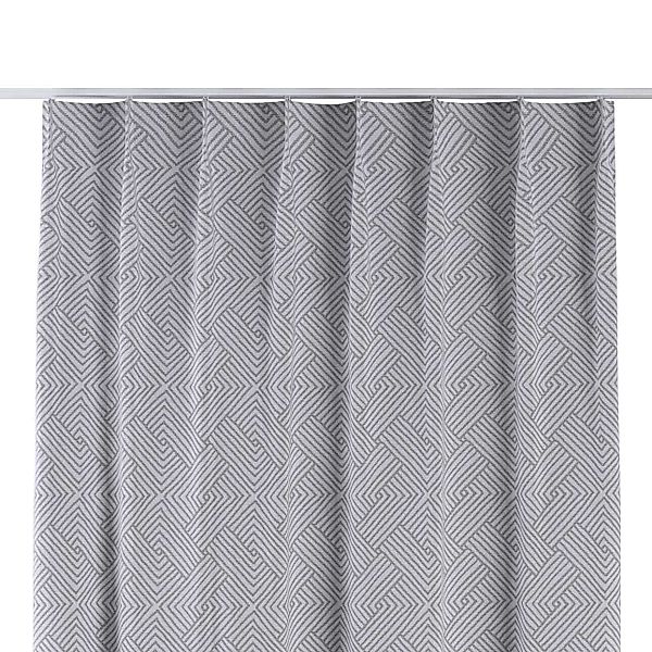 Vorhang mit flämischen 1-er Falten, grau, Sunny (143-45) günstig online kaufen