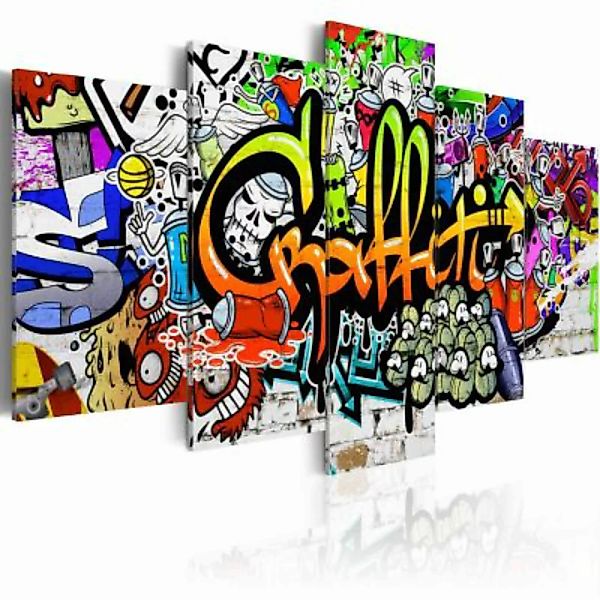 artgeist Wandbild Artistic Graffiti mehrfarbig Gr. 200 x 100 günstig online kaufen