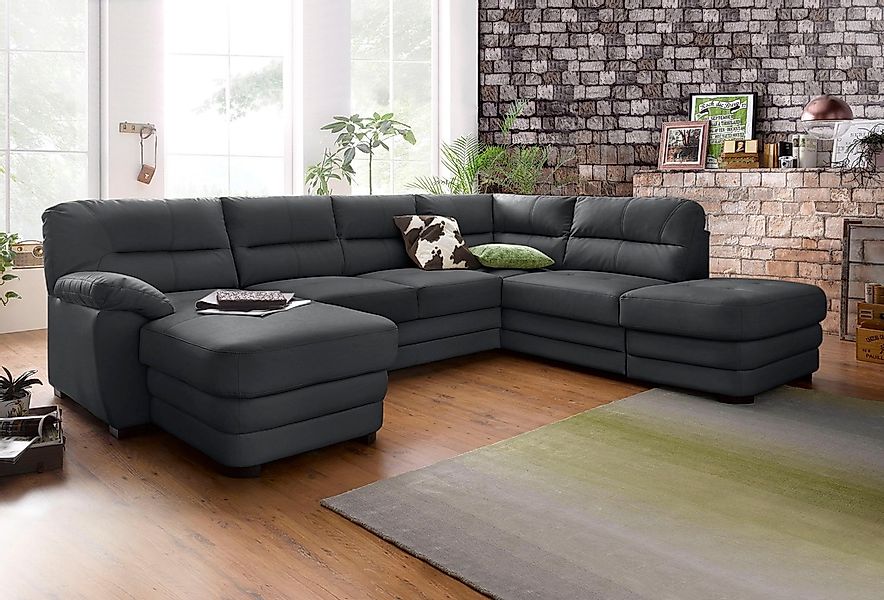 COTTA Wohnlandschaft »Royale U-Form«, wahlweise mit Bettfunktion günstig online kaufen