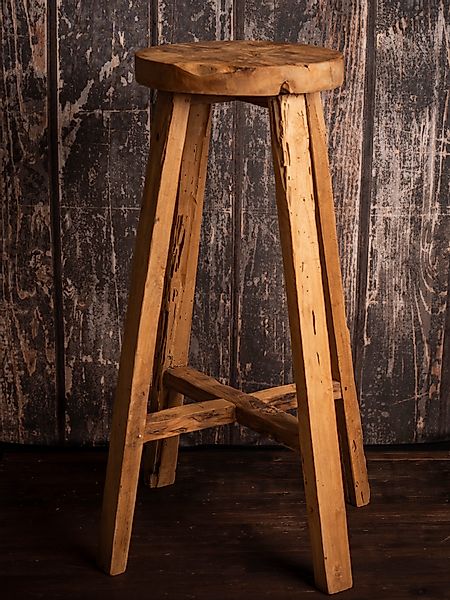 Couchcenter Barhocker Teakholz Teak Holz massiv günstig online kaufen