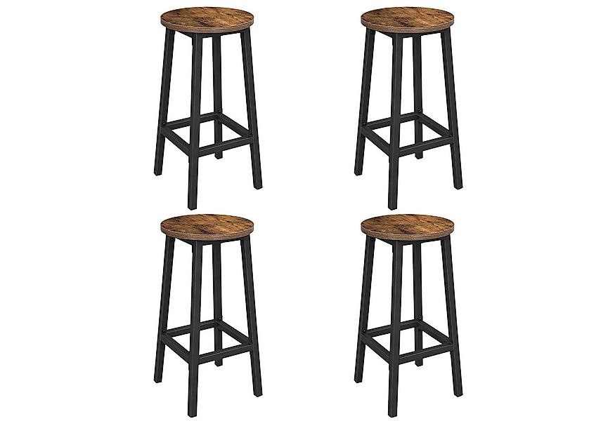 VASAGLE Barhocker Barstühle (Set, 4 St., 4er), Barhocker, 2er Set, Barstühl günstig online kaufen