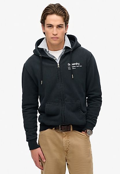 Superdry Kapuzensweatjacke CORE LOGO CITY ZIPHOOD günstig online kaufen