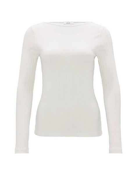 OPUS Langarmshirt Rippshirt SOVKE Slim aus günstig online kaufen