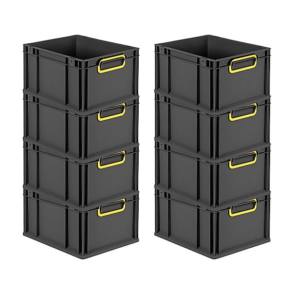 PROREGAL SuperSparSet 8x Eurobox Nextgen Color HxBxT 22x30x40cm 20 Liter Gr günstig online kaufen