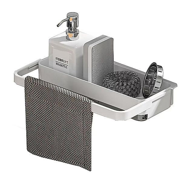 Creliv Aufbewahrungskorb Multifunktionales Spülbecken Organizer, Selbstkleb günstig online kaufen