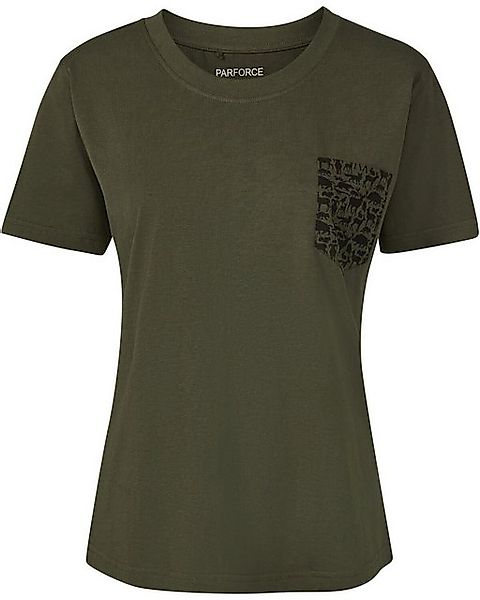 Parforce T-Shirt Damen T-Shirt Brusttasche Waldtiere günstig online kaufen