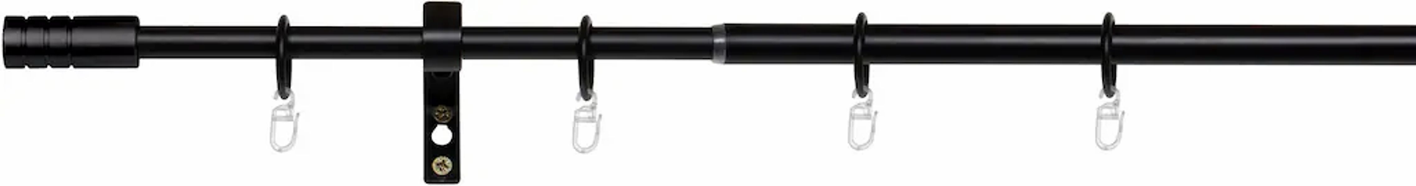 mydeco Gardinenstange "rillcube" Ø 16 mm 1 läufig-läufig ausziehbar;Endstüc günstig online kaufen