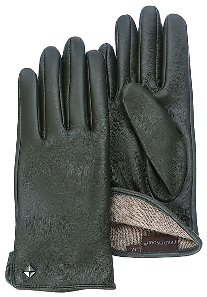 PEARLWOOD Lederhandschuhe Meg dekorativer Rockstud - günstig online kaufen