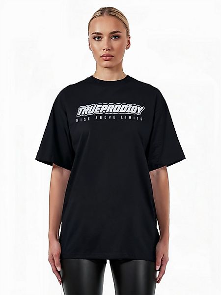 trueprodigy Oversize-Shirt Toni F Logoprint Rundhals dicker Stoff günstig online kaufen