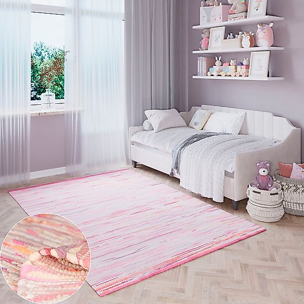 my home Teppich Bente, rechteckig, Höhe: günstig online kaufen