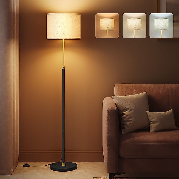VASAGLE Stehlampe höhenverstellbare Leselampe, 140-170 cm günstig online kaufen