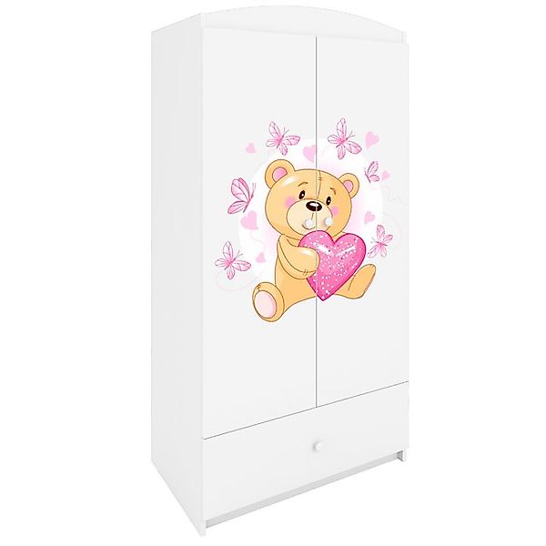 Raumhirsch Furniture Kinderkleiderschrank Babydreams Drehtürenschrank Kleid günstig online kaufen