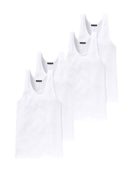 Schiesser Unterhemd Authentic (4-St) unterhemd unterzieh-shirt günstig online kaufen