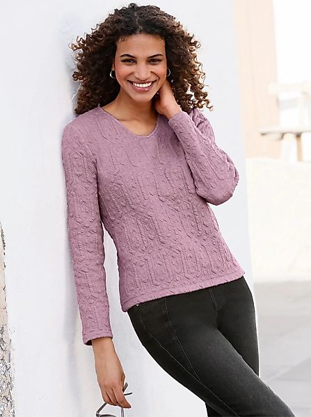 Casual Looks Langarmshirt "Shirt", (1 tlg.) günstig online kaufen