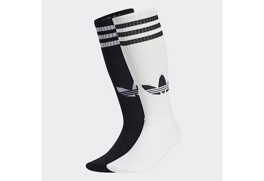 adidas Originals Sportsocken KNEE SOCK 2PP (2-Paar) Kniestrümpfe mit drei S günstig online kaufen