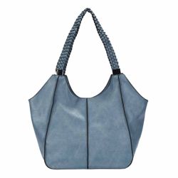 ITALYSHOP24 Schultertasche Damen XXL FLECHTOPTIK Hand-Tasche günstig online kaufen