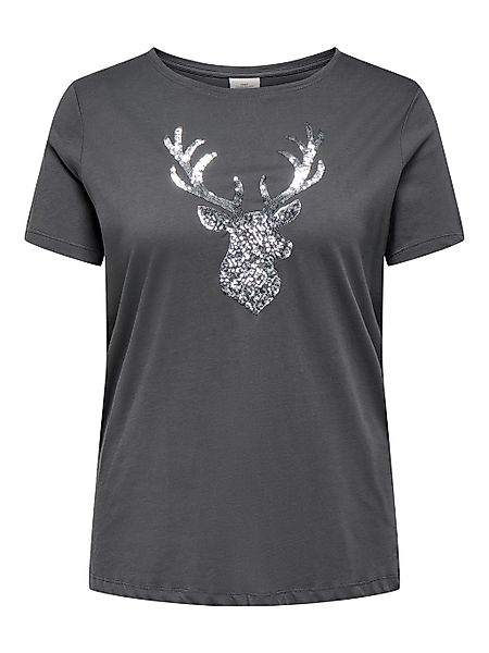 ONLY CARMAKOMA Kurzarmshirt "CARULRIKA S/S REG TEE JRS" günstig online kaufen