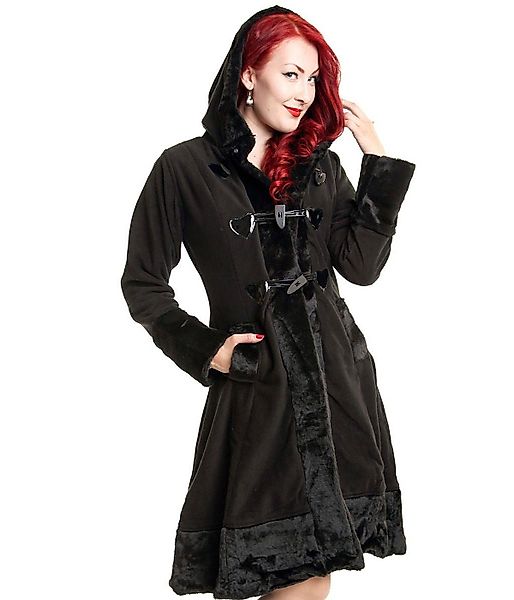 Poizen Industries Wintermantel Minx Coat Gothic günstig online kaufen
