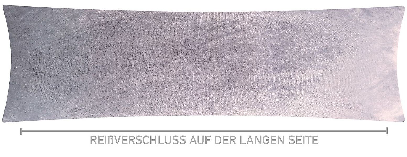 Heubergshop Seitenschläferkissenbezug, (2 Stück), 40x145cm, Fleece Winter f günstig online kaufen