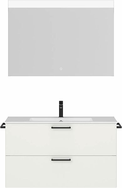 nobilia Badmöbel-Set "Tolvina" vormontiert, mit Soft-Close, 2 Stk. tlg. günstig online kaufen