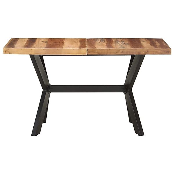 vidaXL Esstisch 140x70x75 cm Massivholz Honigfarben günstig online kaufen