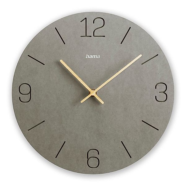 Hama Wanduhr Uhr "Kreta", Ø 30 günstig online kaufen
