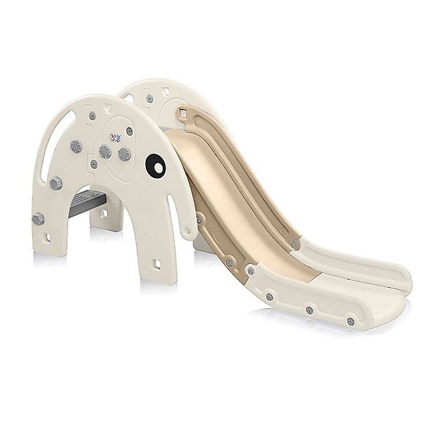 Baby Vivo Indoor-Rutsche Kinderrutsche / Rutsche - Elefant in Kaffee / Brau günstig online kaufen