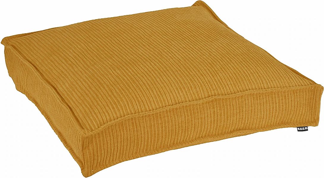 H.O.C.K. Bodenkissen "Jonny" Cordkissen inkl. Füllung, 60x60x10cm, Bodenkis günstig online kaufen
