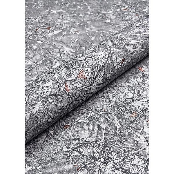 Newroom Vliestapete Lava Grau Lava Modern FSC® günstig online kaufen