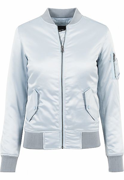 URBAN CLASSICS Allwetterjacke "Urban Classics Damen Ladies Satin Bomber Jac günstig online kaufen