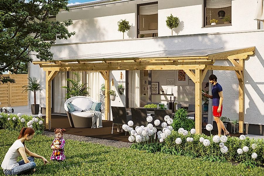 Skanholz Terrassendach "Sanremo" Leimholz günstig online kaufen