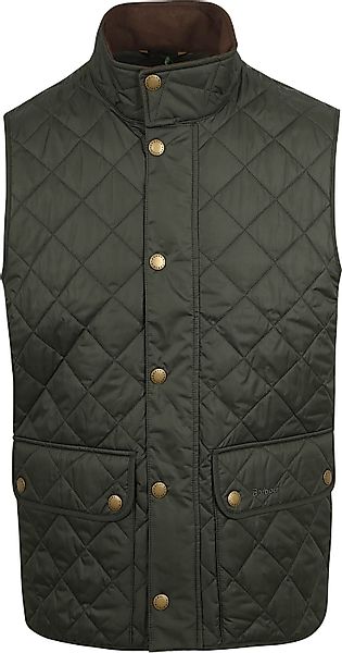 Barbour New Lowerdale Gilet Sage Grün  - Größe M günstig online kaufen