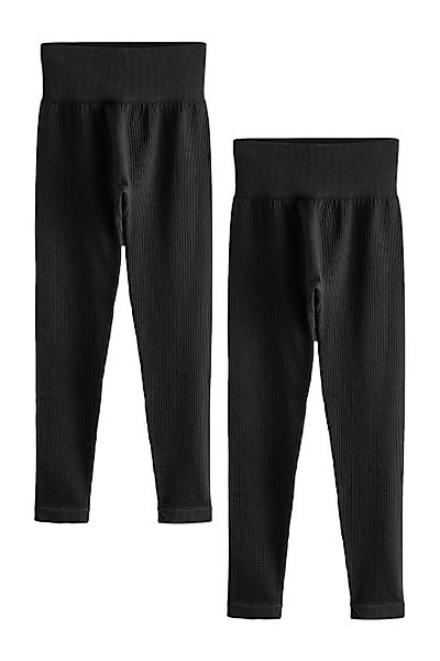 Next Highwaist Leggings Gerippte Hochbund-Leggings im günstig online kaufen