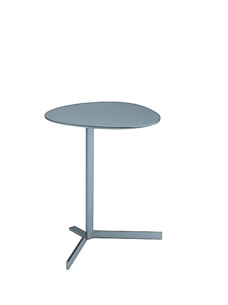 Birdy Kiesel Beistelltisch oval eisblau H: 53cm günstig online kaufen