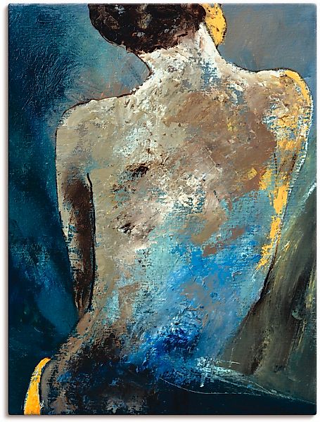 Artland Leinwandbild "Rücken einer Nackten" Frau 1 Stk. tlg. auf Holzrahmen günstig online kaufen