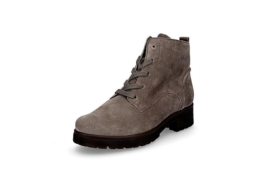 Gabor Gabor Damen Leder Schnürstiefelette taupe Stiefelette günstig online kaufen